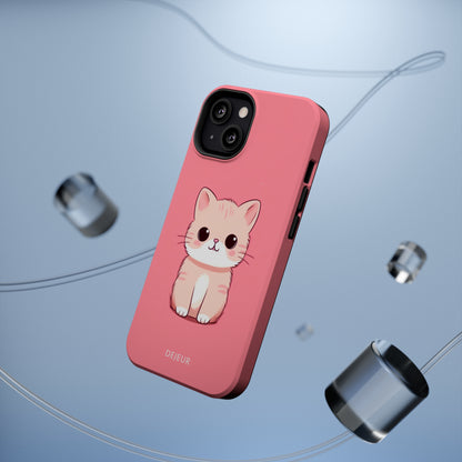 Pink Whiskers - iPhone MagSafe Tough Case