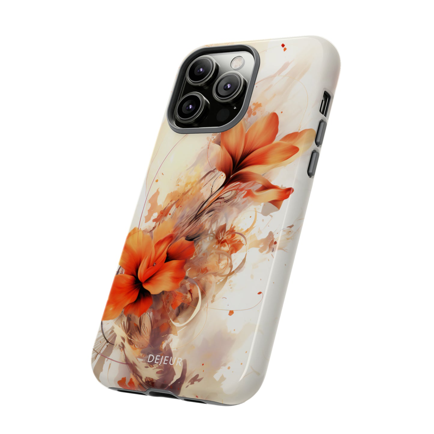 Classic Floral Beige - iPhone Tough Case