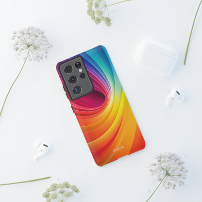 Rainbow Swirl - Samsung Galaxy Tough Case