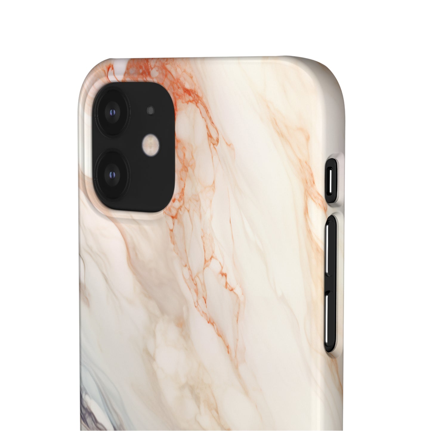 Ash Sandstone Marble - iPhone Snap Case