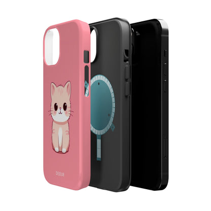 Pink Whiskers - iPhone MagSafe Tough Case