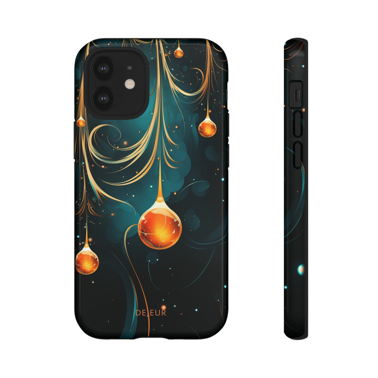 Classic Christmas Baubles - iPhone Tough Case