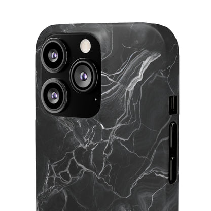 Dark Marble - iPhone Snap Case