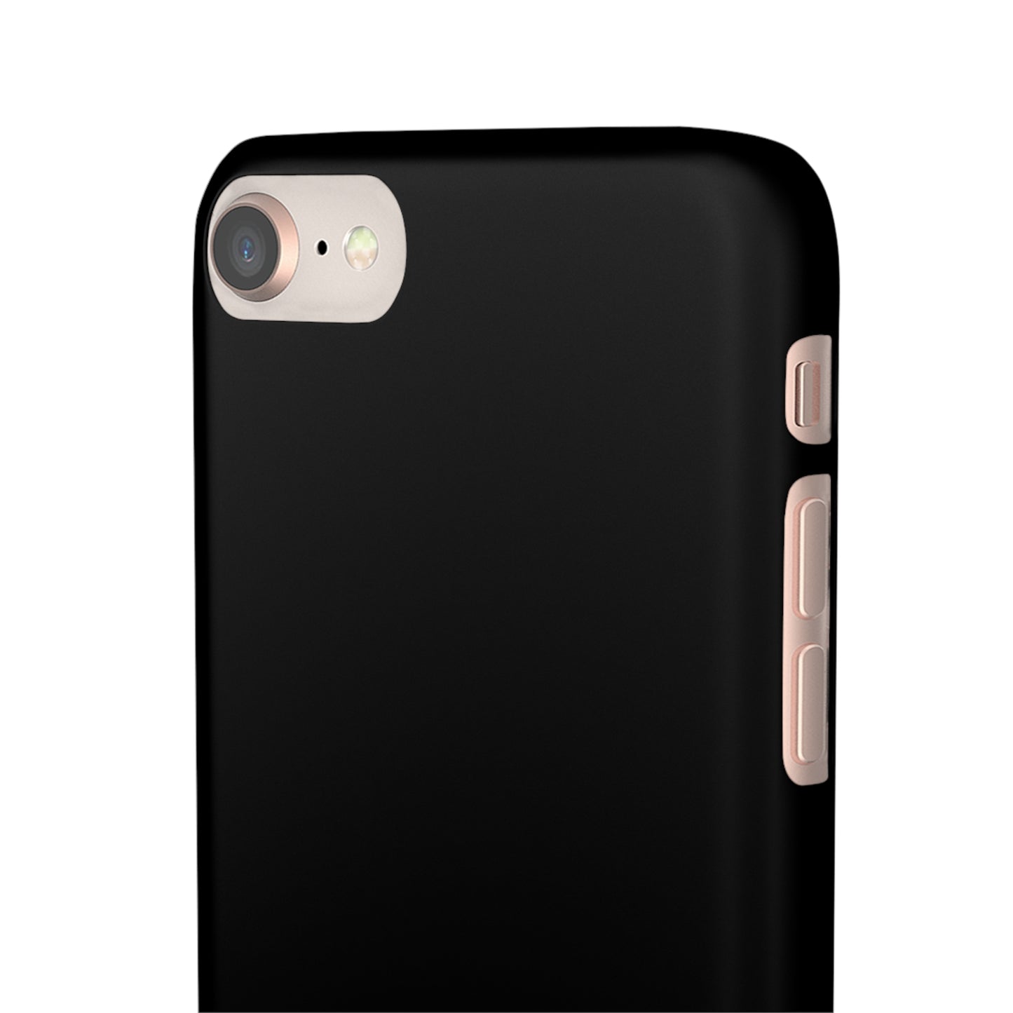 Pure Black - iPhone Snap Case