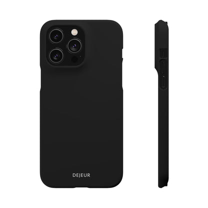 Carbon Black - iPhone Snap Case