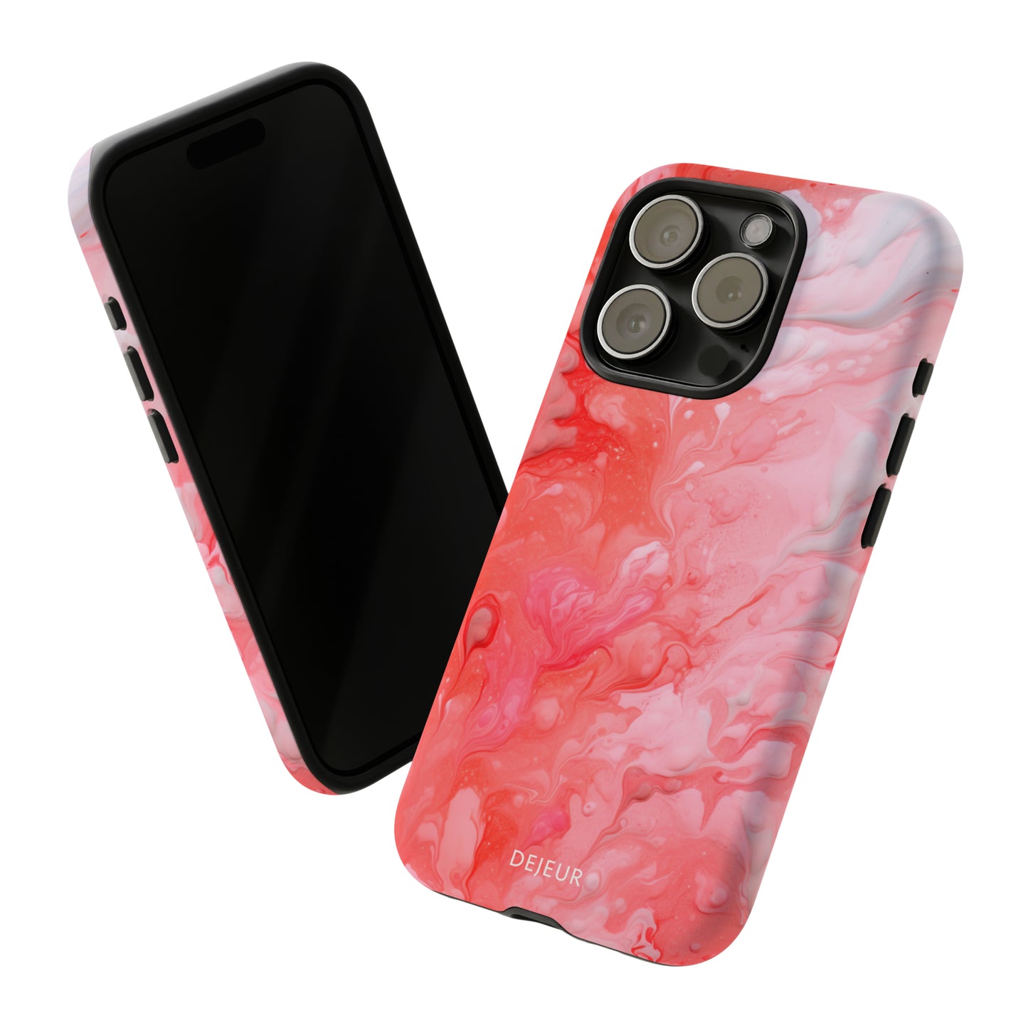 Rose Pink Marble - iPhone Tough Case