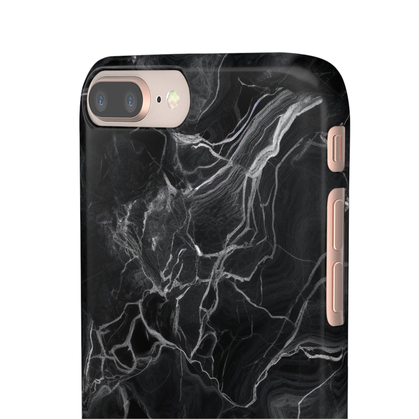 Dark Marble - iPhone Snap Case