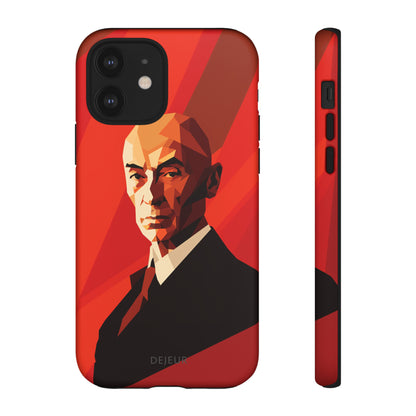 Oppenheimer Minimalist Portrait - iPhone Tough Case