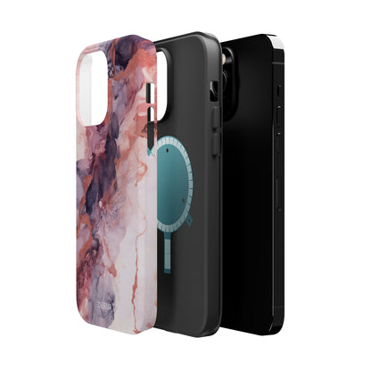 Royal Purple Marble - iPhone MagSafe Tough Case