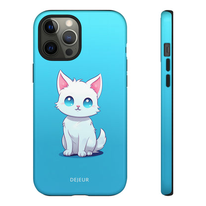 Blue Eyed Cutey Cat - iPhone Tough Case