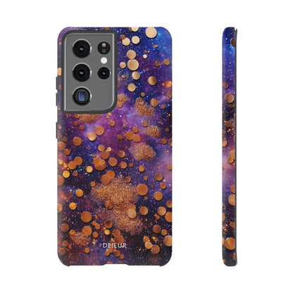 Cosmic Glitter Circles - Samsung Galaxy Tough Case