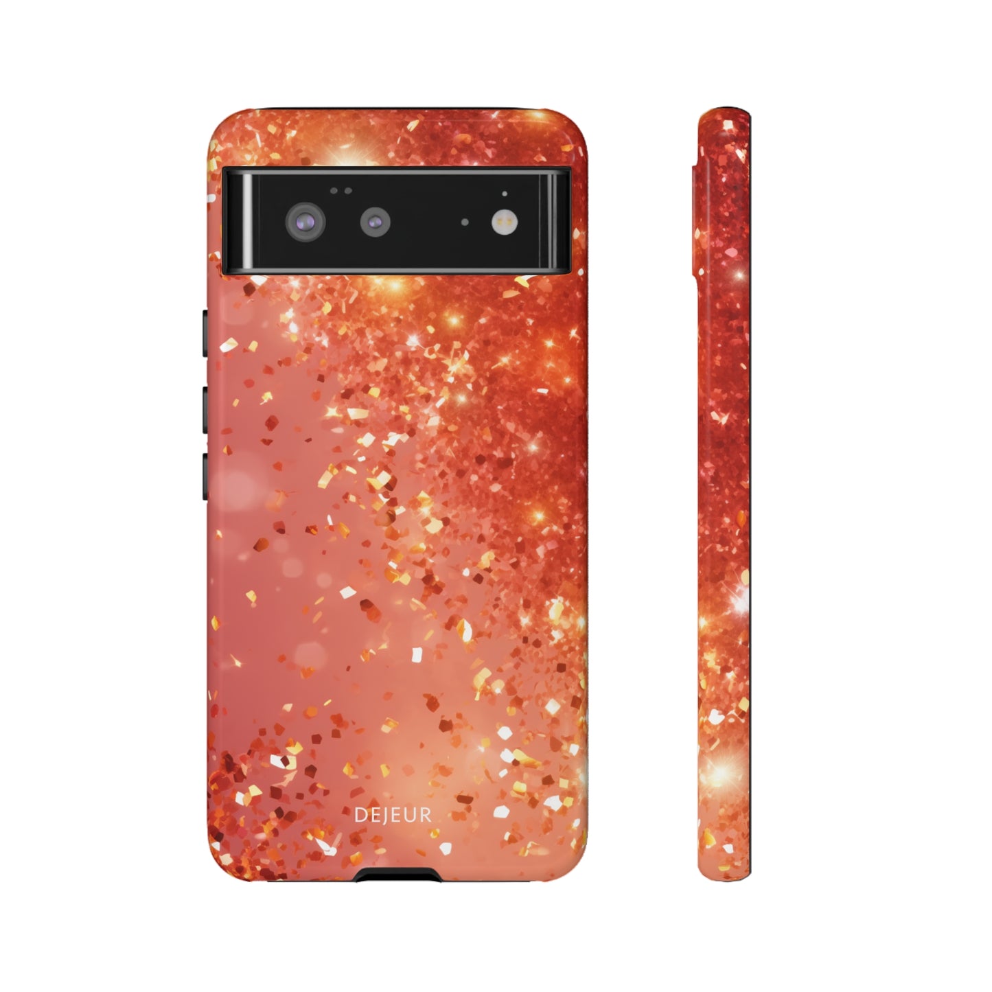 Rose Confetti Glitter - Google Pixel Tough Case