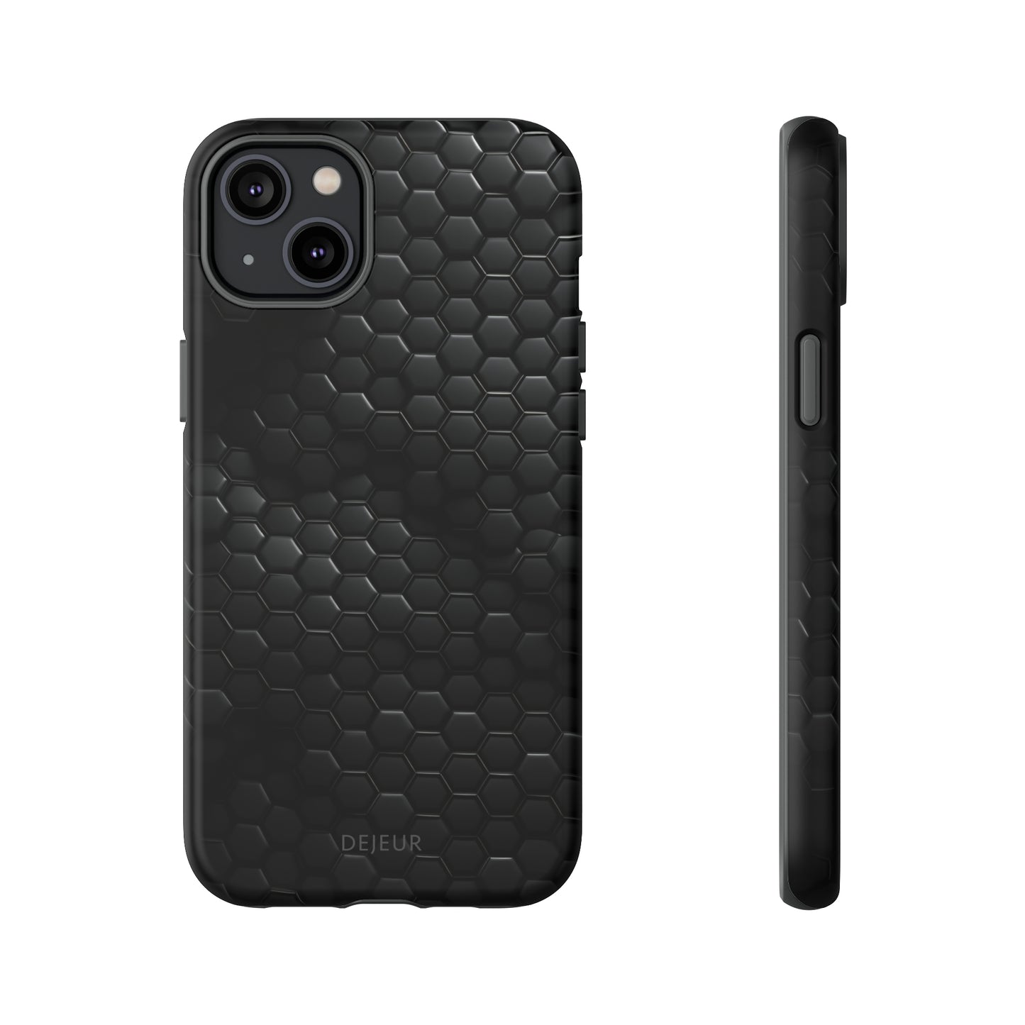 Black Carbon Matrix - iPhone Tough Case