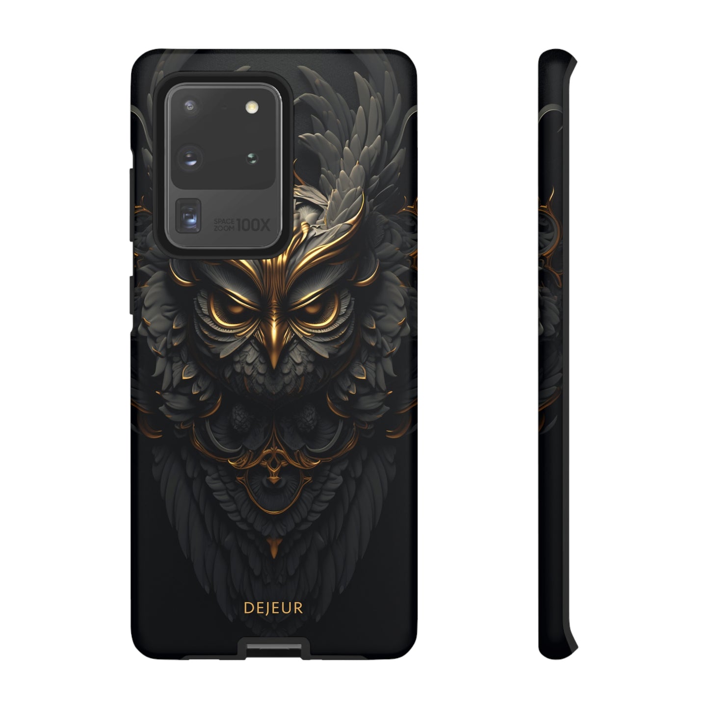 Golden Dark Owl - Samsung Galaxy Tough Case