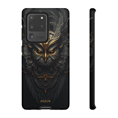 Golden Dark Owl - Samsung Galaxy Tough Case