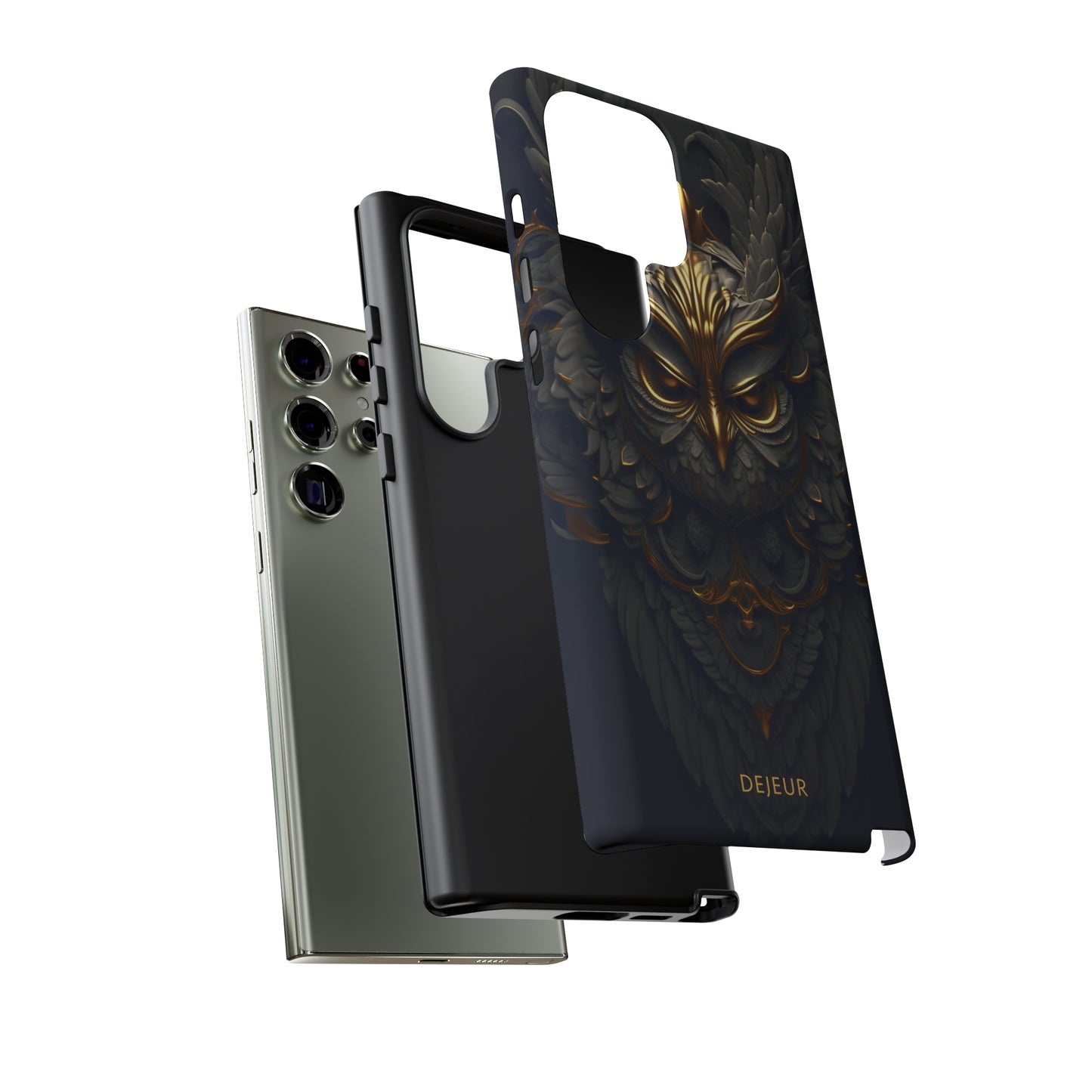 Golden Dark Owl - Samsung Galaxy Tough Case