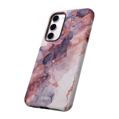 Royal Purple Marble - Samsung Galaxy Tough Case