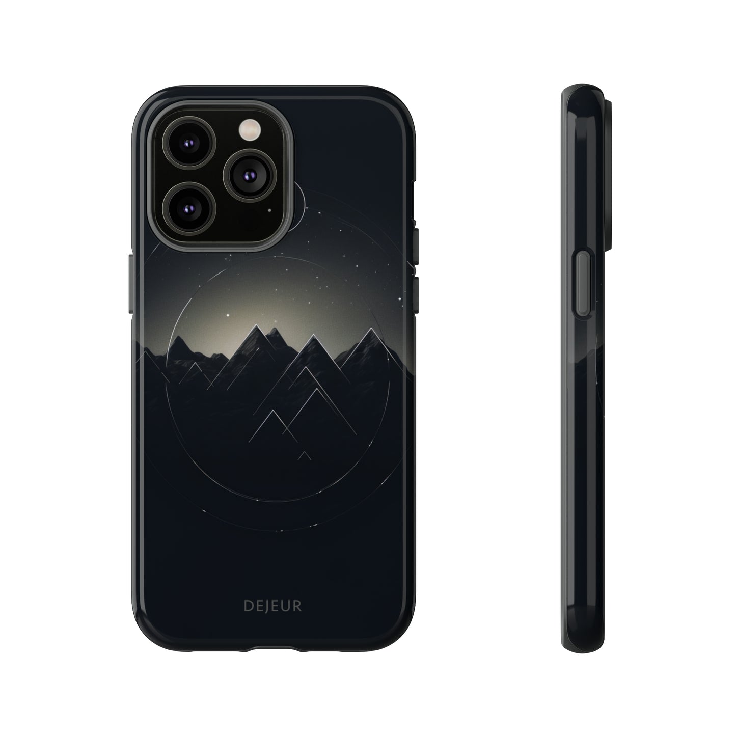 Dark Mountain Moon - iPhone Tough Case