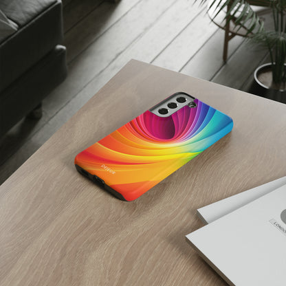 Rainbow Swirl - Samsung Galaxy Tough Case