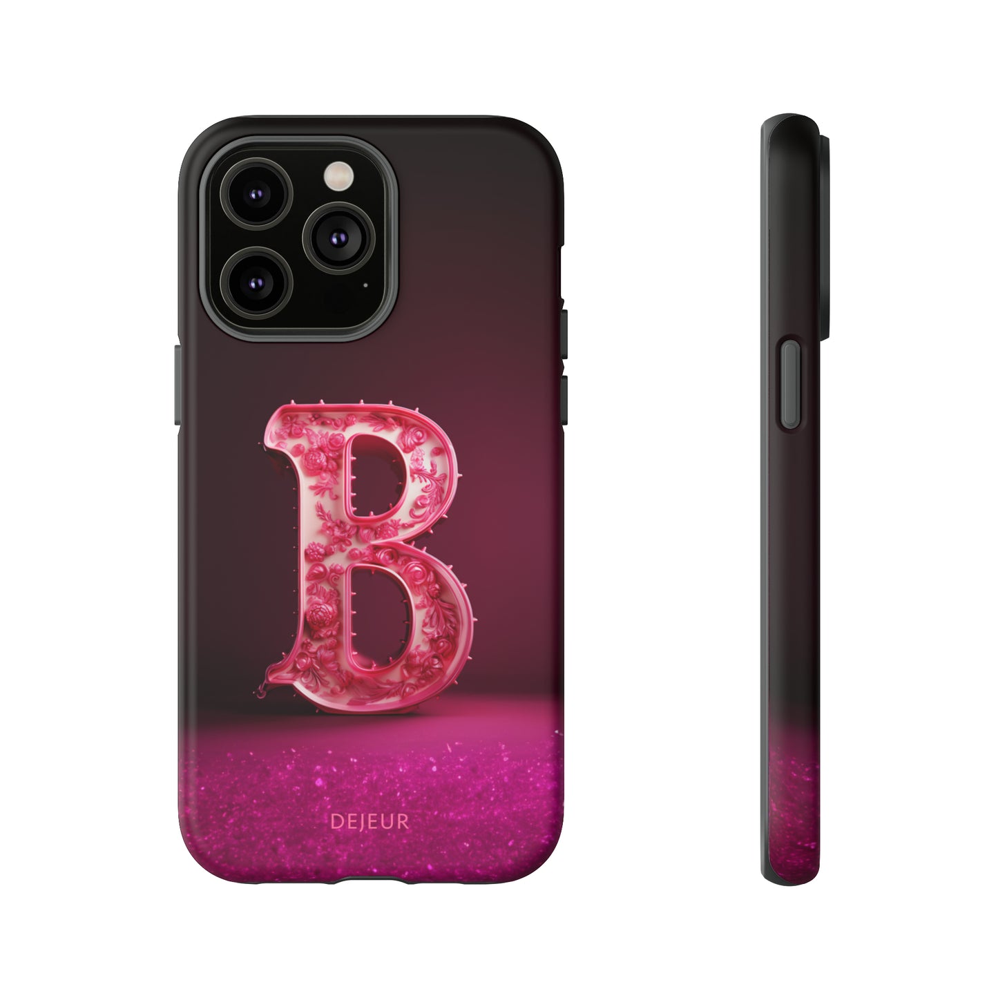 B Pink Roses - iPhone Tough Case