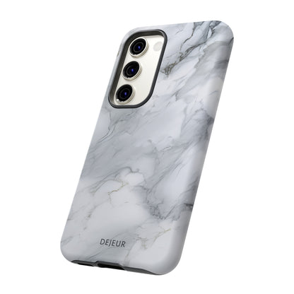 Platinum Silver Marble - Samsung Galaxy Tough Case