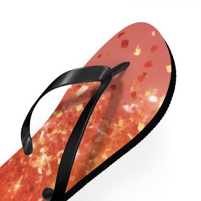 Rose Confetti Glitter - Flip Flops