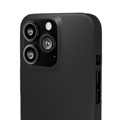 Carbon Black - iPhone Snap Case