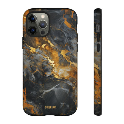 Platinum Gold Marble - iPhone Tough Case