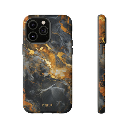 Platinum Gold Marble - iPhone Tough Case