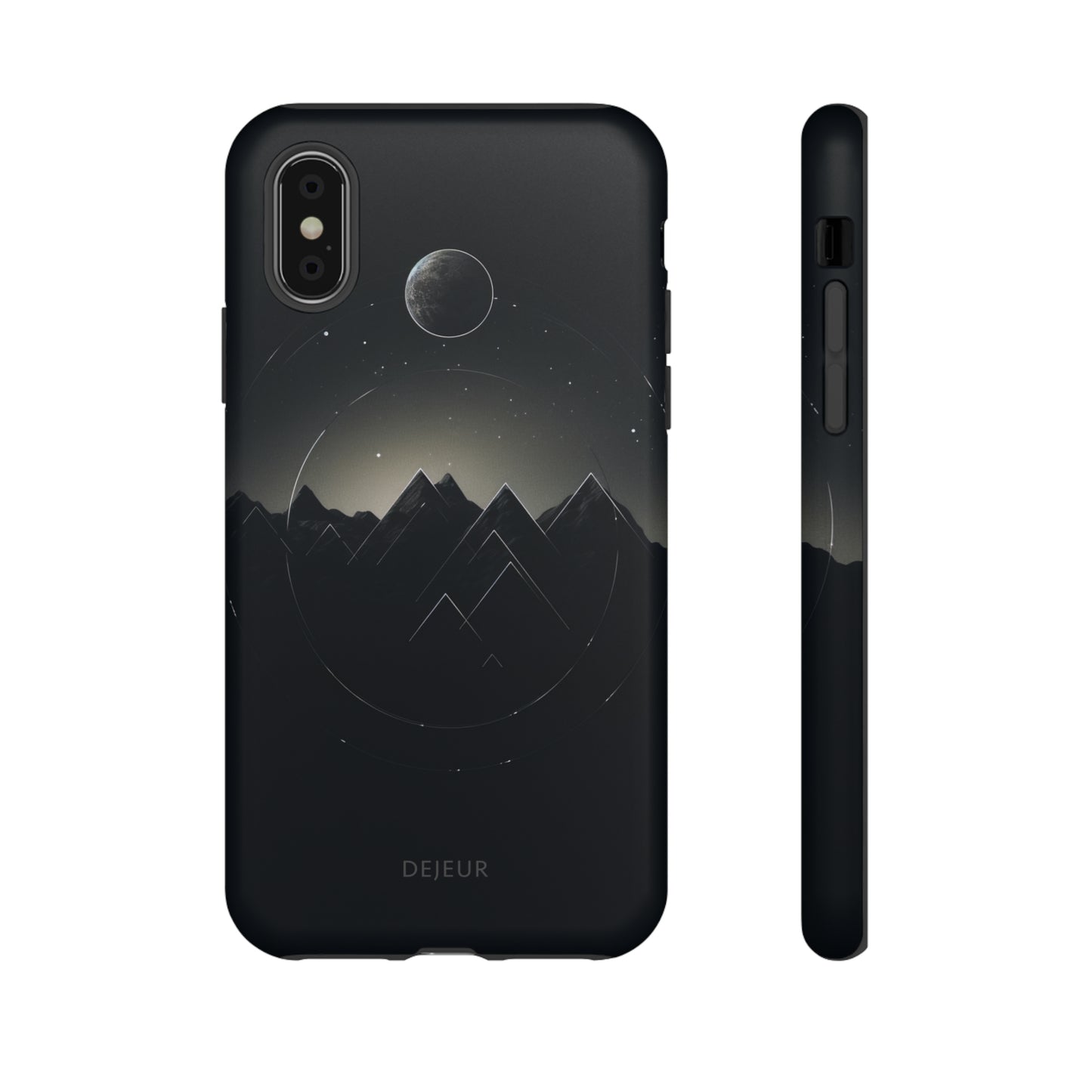 Dark Mountain Moon - iPhone Tough Case