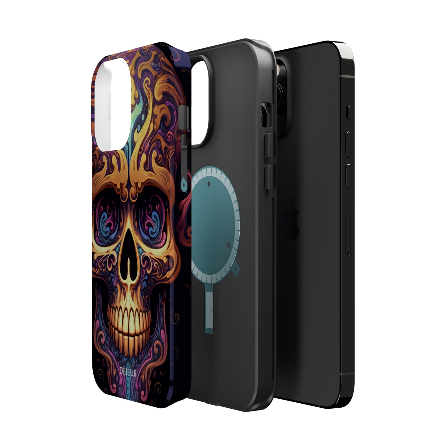 Paisley Skull - iPhone MagSafe Tough Case