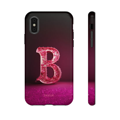 B Pink Roses - iPhone Tough Case