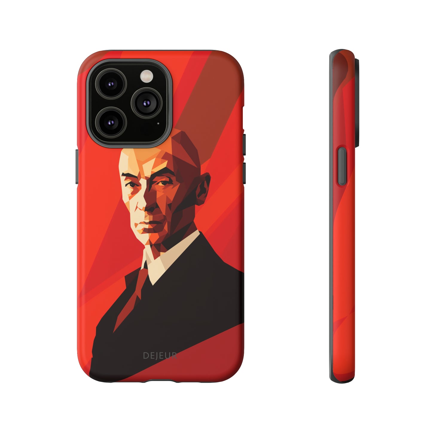 Oppenheimer Minimalist Portrait - iPhone Tough Case