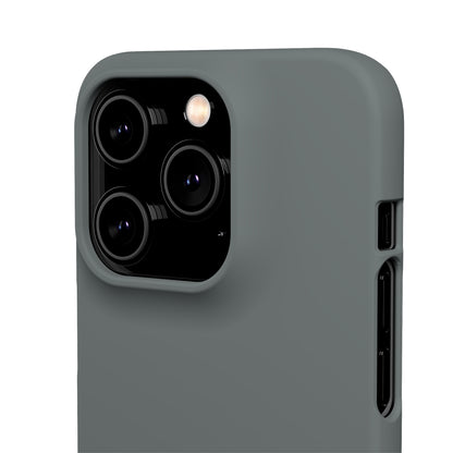 Graphite Grey - iPhone Snap Case