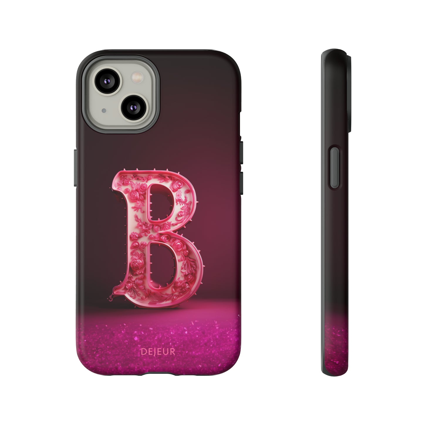 B Pink Roses - iPhone Tough Case