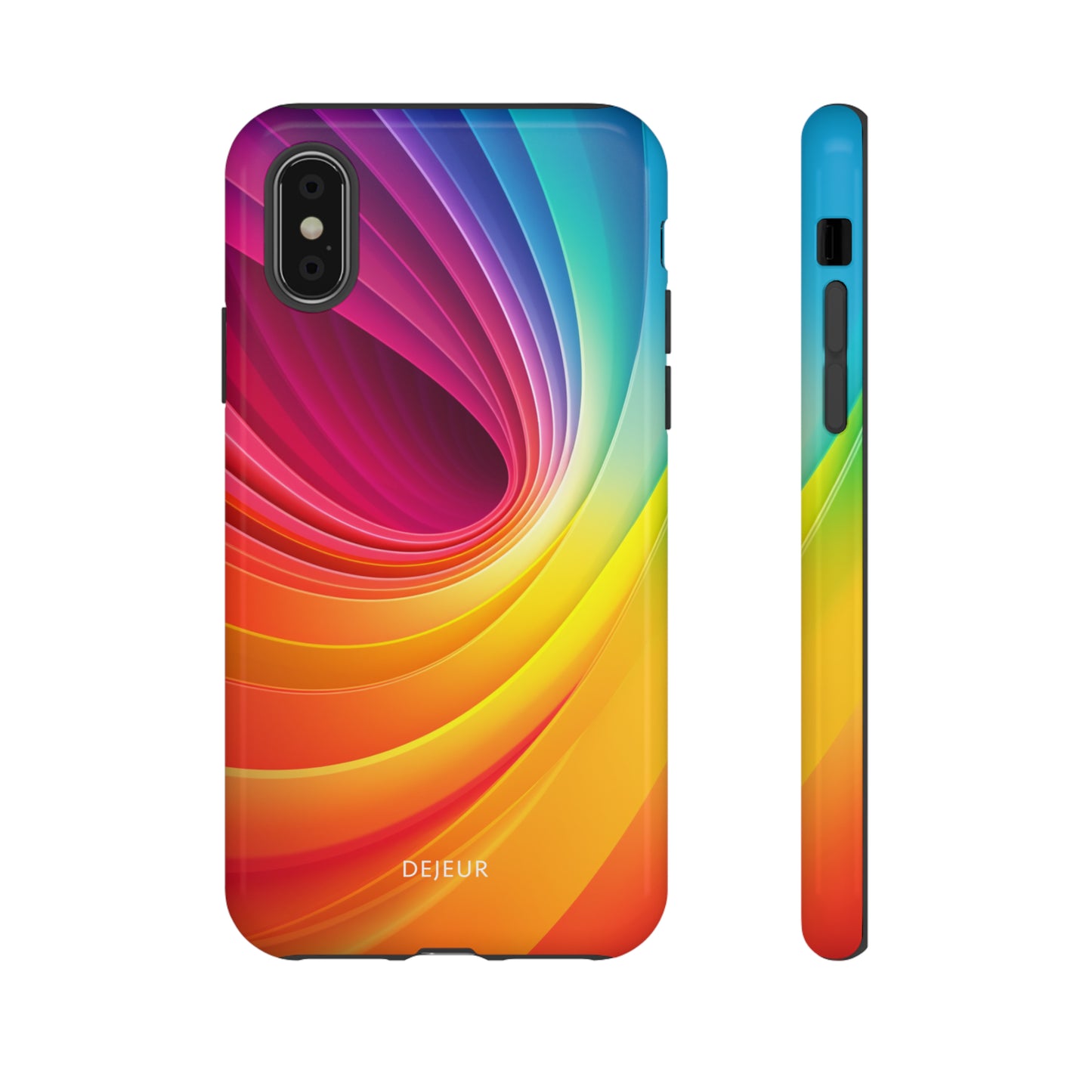 Rainbow Swirl - iPhone Tough Case