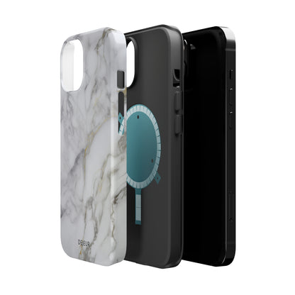 Touch of Gold Classic Marble - iPhone MagSafe Tough Case