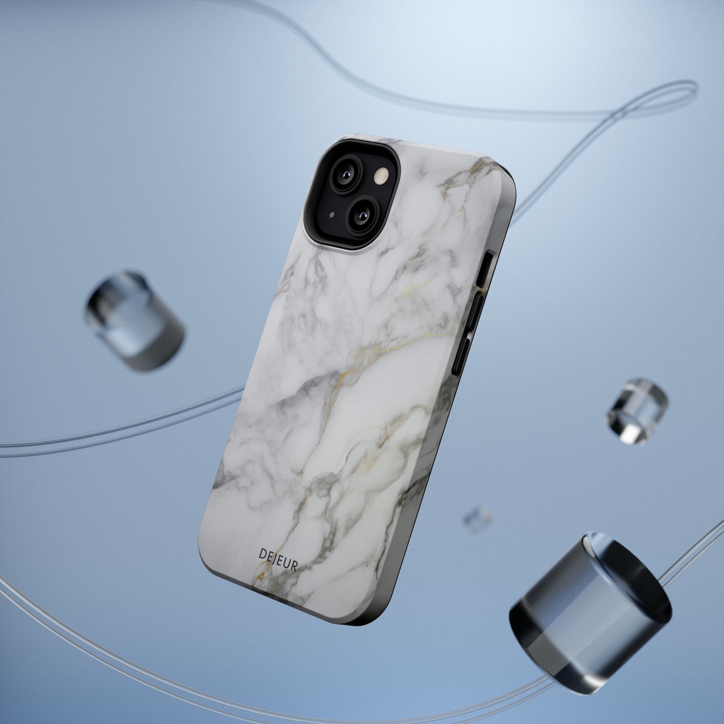 Touch of Gold Classic Marble - iPhone MagSafe Tough Case