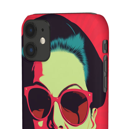 Umm Kulthum Red - iPhone Snap Case