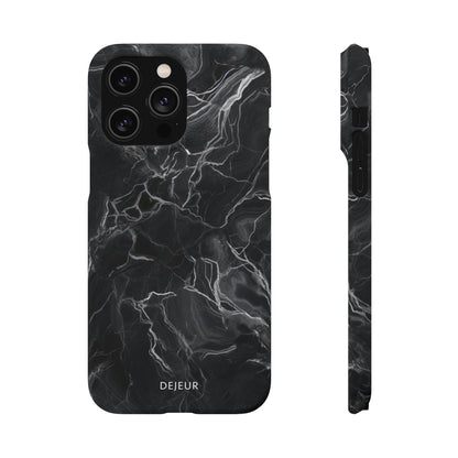 Dark Marble - iPhone Snap Case