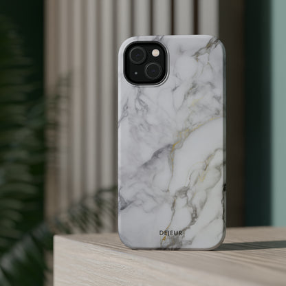 Touch of Gold Classic Marble - iPhone MagSafe Tough Case