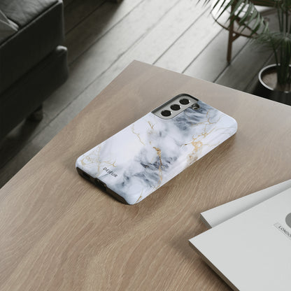 White Gold Marble - Samsung Galaxy Tough Case