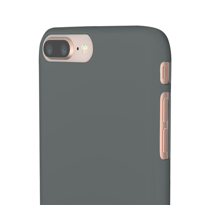 Graphite Grey - iPhone Snap Case