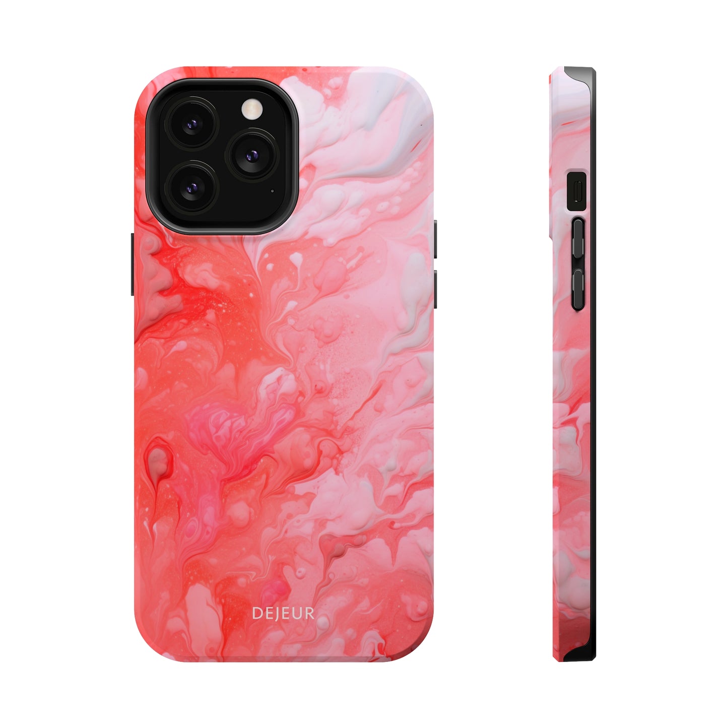 Rose Pink Marble - iPhone MagSafe Tough Case