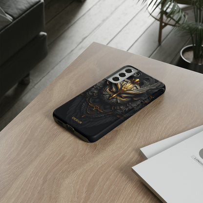 Golden Dark Owl - Samsung Galaxy Tough Case