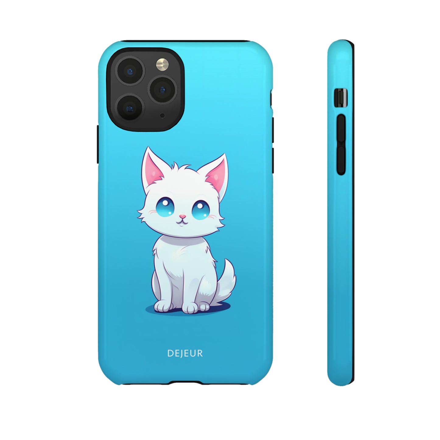 Blue Eyed Cutey Cat - iPhone Tough Case