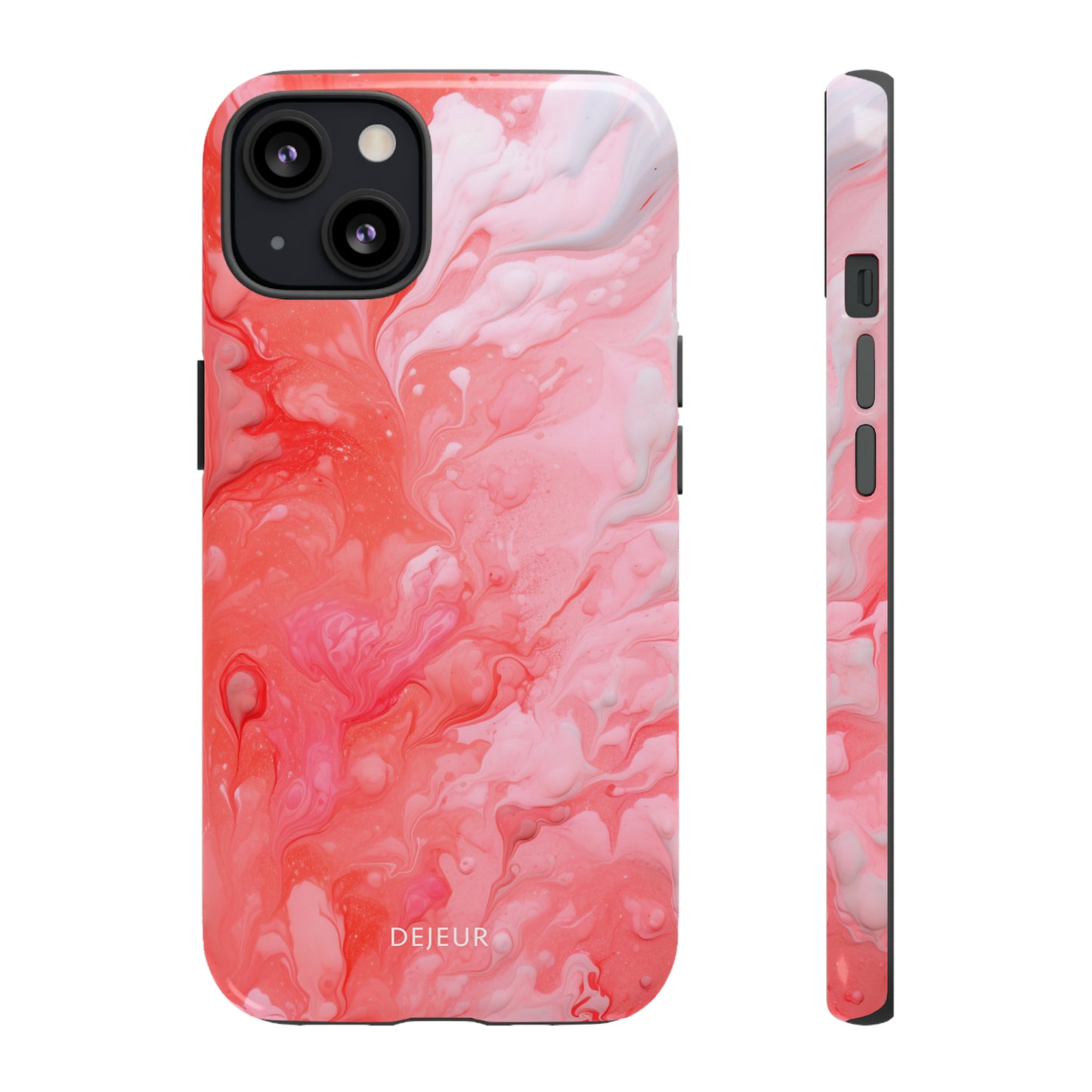 Rose Pink Marble - iPhone Tough Case