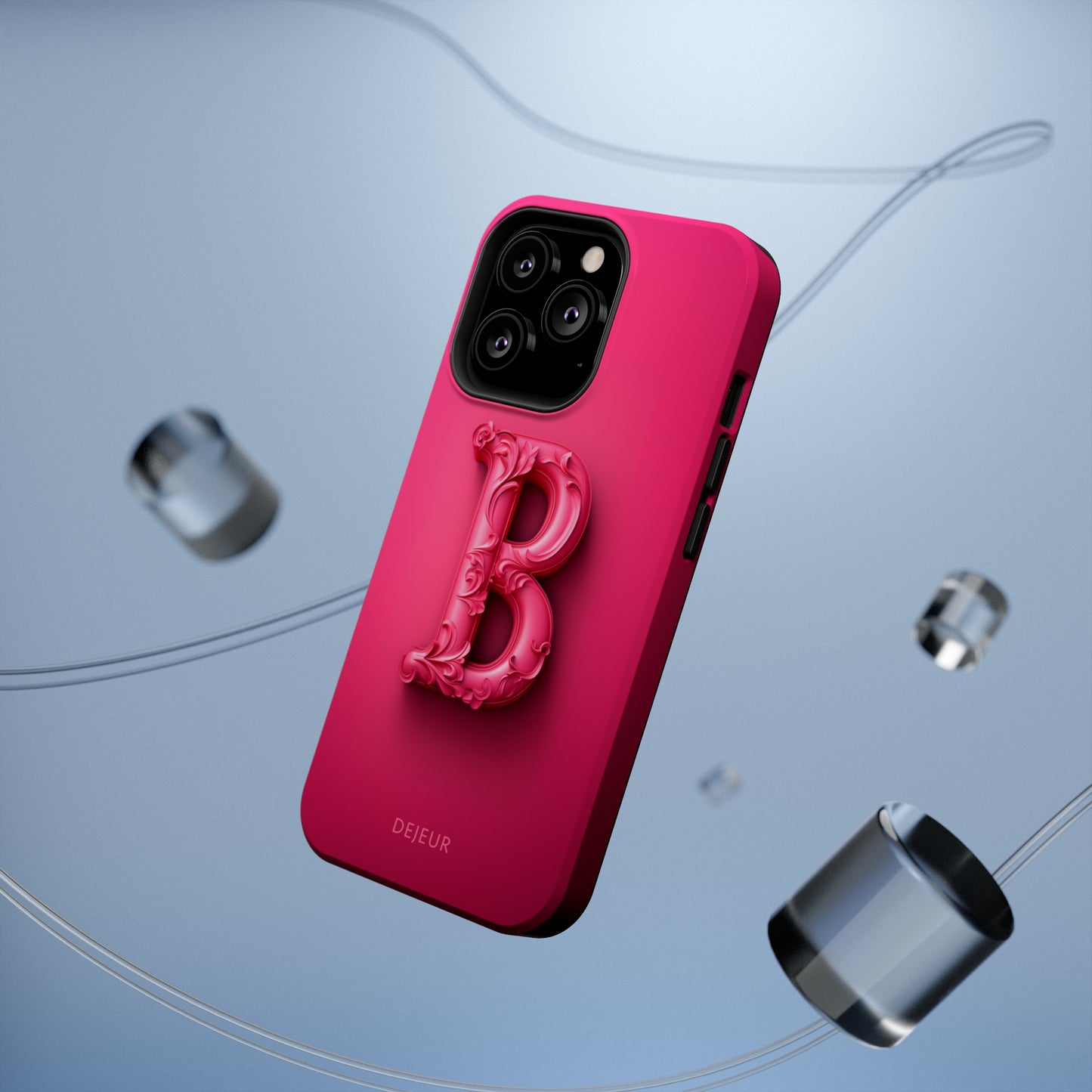 B Hot Pink - iPhone MagSafe Tough Case