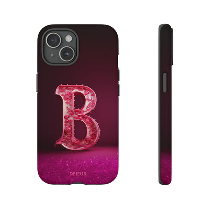 B Pink Roses - iPhone Tough Case