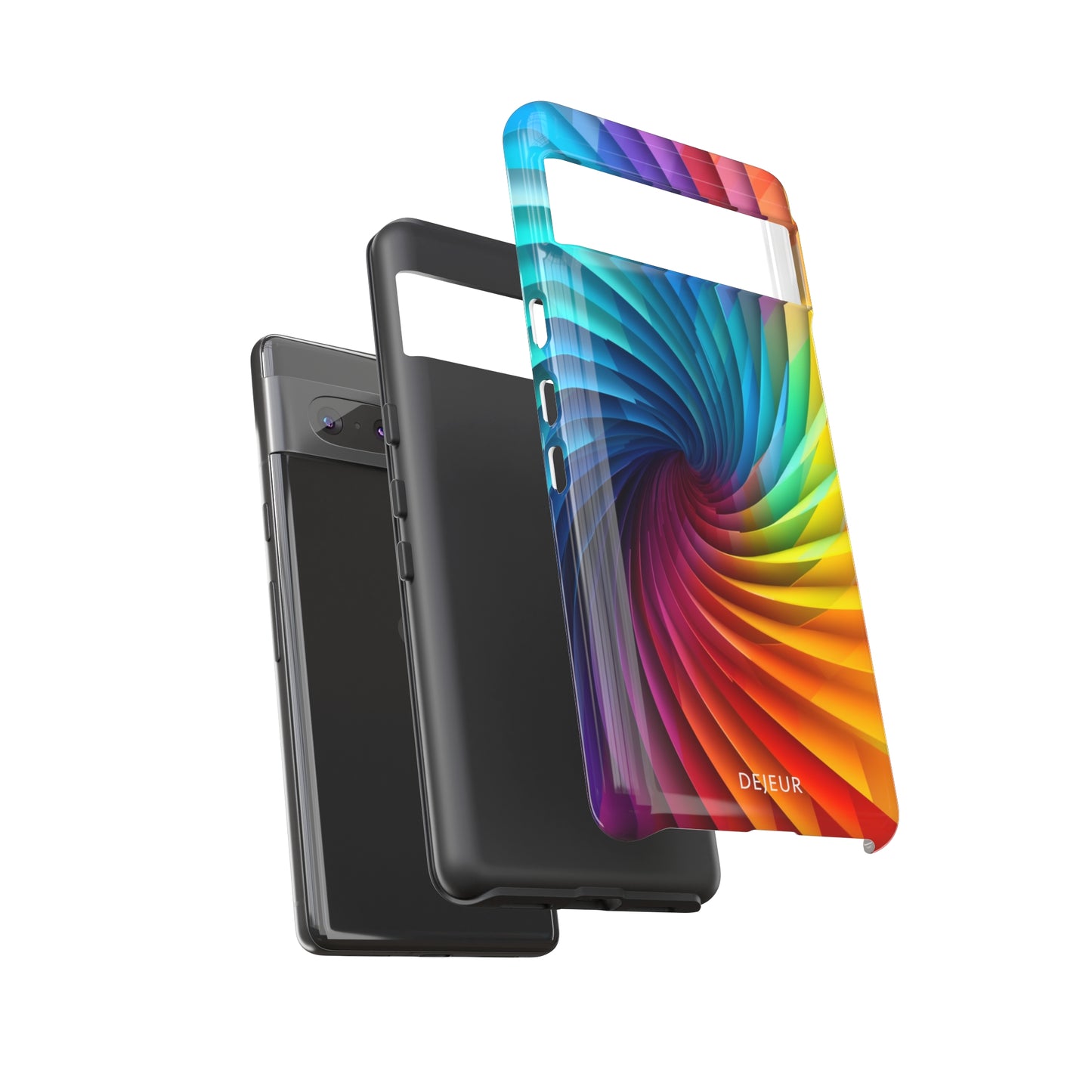 Rainbow Spiral - Google Pixel Tough Case